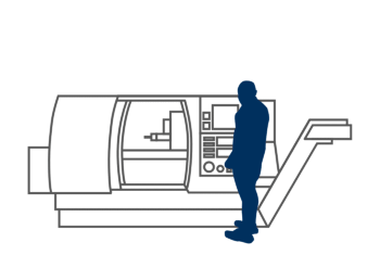 Gildemeister CTX 400 CNC-Drehmaschine für komplexe Bearbeitungen